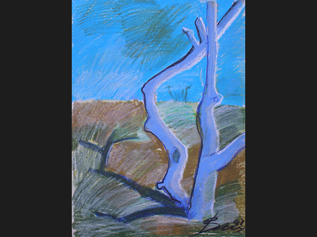 Trees of the blue moon